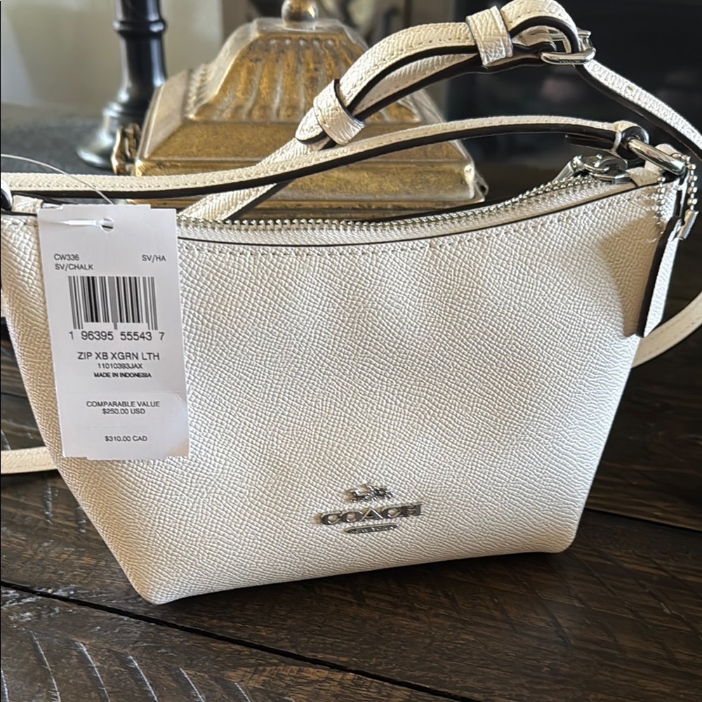 Coach Cream Crossbody Bag